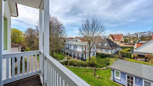 Blick von der Geschossterasse - 