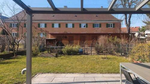 Garten - 6 Zimmer Doppelhaushälfte in Oberschleißheim bei München