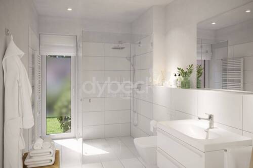 Visualisierung Bad - Etagenwohnung mit 88,00 m&sup2; in Lüneburg zur Miete