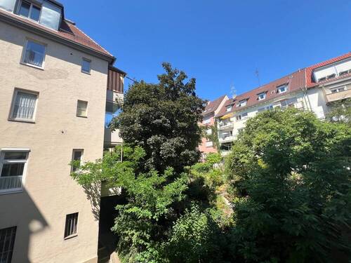 Ausblick vom Balkon - 