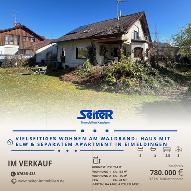 FB Eimeldingen Bernauer.png - Vielseitiges Wohnen am Waldrand: Haus mit ELW und Apartment in Eimeldingen