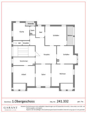 1. Obergeschoss - 