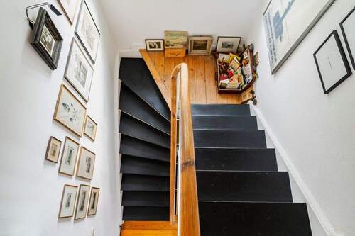 Treppe ins Dachgeschoss Wohneinheit 3 - 