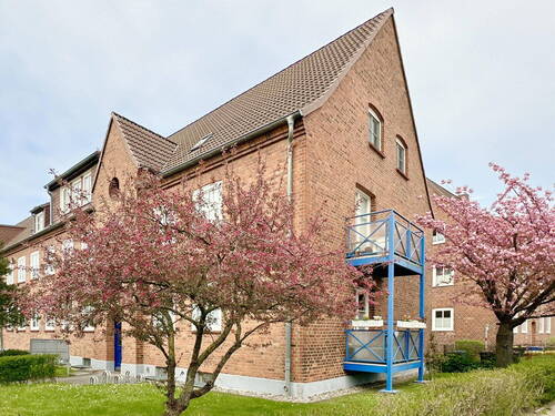 Gepflegte Backsteinarchitektur - 2 Zimmer Etagenwohnung zum Kaufen in Rostock-Warnemünde