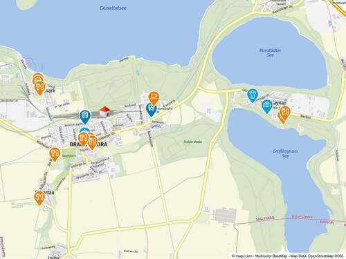 Standortinformationen - Einfamilienhaus mit 121,20 m&sup2; in Braunsbedra / Großkayna zum Kaufen