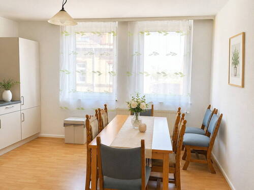 Küche / Esszimmer - Etagenwohnung mit 110,00 m&sup2; in Bingen am Rhein zur Miete