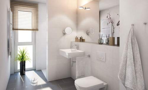 Badezimmer - 3 Zimmer Etagenwohnung in Kaiserslautern