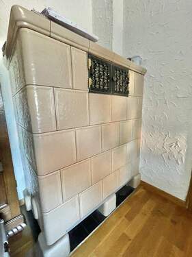 gemütlicher Kachelofen - 