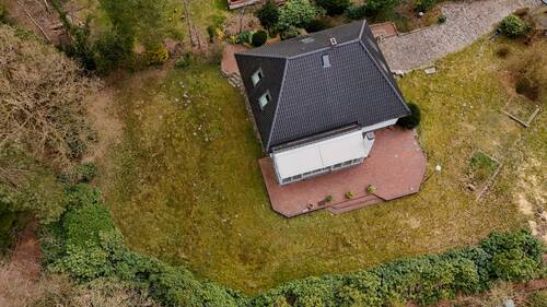 Drohnenbild - 6 Zimmer Einfamilienhaus in Worpswede