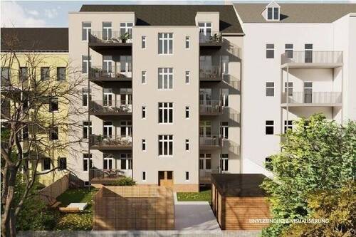 Visualisierung Fassade hinten - 