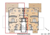 Grundriss Wohnung 1, Haus 2 - 