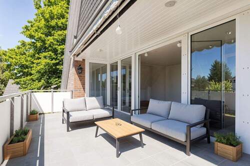 Dachterrasse - Garten, Skandinavisch - (KI generie - 4 Zimmer Etagenwohnung zum Kaufen in Hamburg