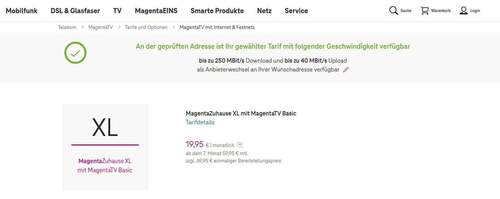 TV-Internetanschluss - 