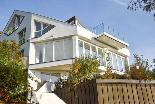 Aussenansicht - 7 Zimmer Doppelhaushälfte in Neckargemünd