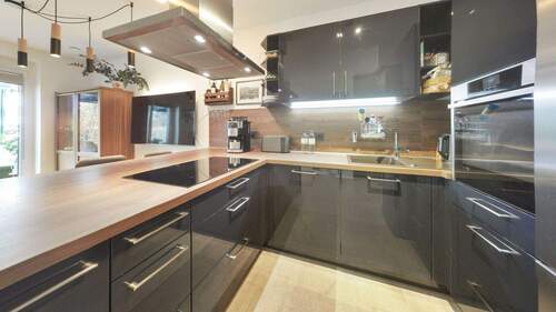 hochwertige Küche - 5 Zimmer Reihenmittelhaus in Hamburg