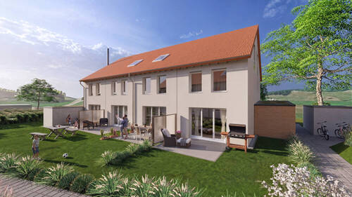 Lindau Unterreitnau_Garten 4er - Reihenmittelhaus mit 137,00 m² in Lindau (Bodensee) zum Kaufen
