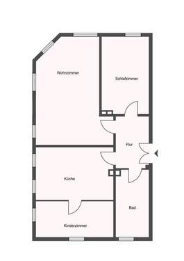 3-Zimmerwohnung Erdgeschoss - 