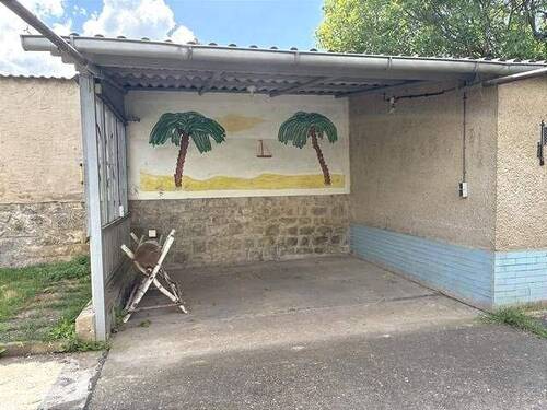 überdachte Sitzecke - 