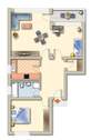 Grundriss 1.jpg - 2 Zimmer Etagenwohnung zum Kaufen in Erlangen