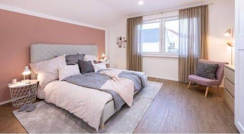 Beispiel Schlafzimmer - Doppelhaushälfte mit 140,00 m² in Konstanz zum Kaufen