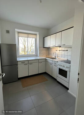 Küche Möblierungsvorschlag - Etagenwohnung mit 36,00 m&sup2; in Erfurt zum Kaufen