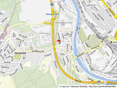 Geolyzer Kartenausschnitt - 