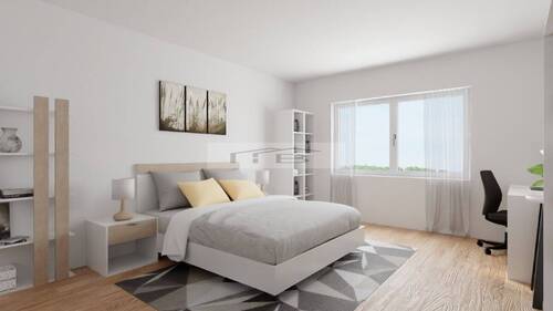 1. Schlafzimmer - Möblierungsbeispiel - Kein Foto! - 