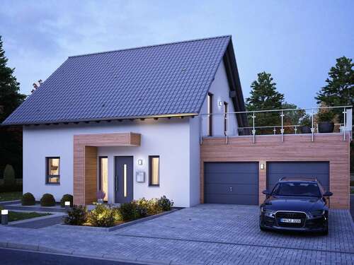 Außenansicht - Nachhaltig bauen, fast ohne Energiekosten