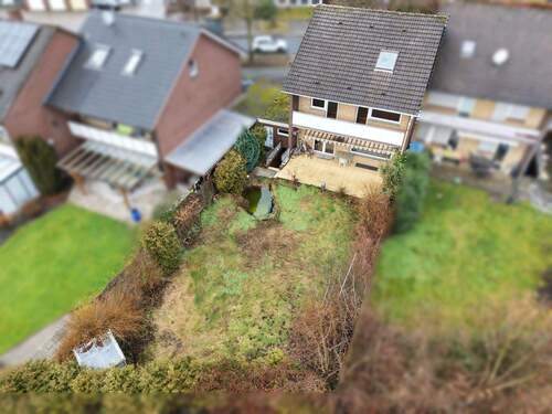 Gartenansicht - 6 Zimmer Doppelhaushälfte zum Kaufen in Lengerich