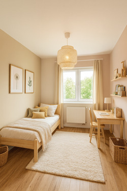 Kinderzimmer möbliert - 