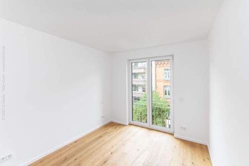 Schlafzimmer - Etagenwohnung mit 37,80 m&sup2; in Frankfurt am Main zum Kaufen