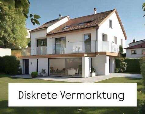 Beispielbild - Doppelhaushälfte Neubau - 1.300.000,00 EUR Kaufpreis, ca.  220,00 m² Wohnfläche