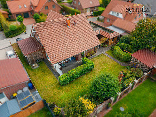 Ansicht hinten/ Garten - Einfamilienhaus mit 192,00 m² in Friesoythe zum Kaufen