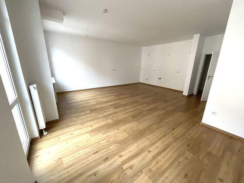 Wohn-Ess-und Kochbereich - 2 Zimmer Etagenwohnung in Ansbach