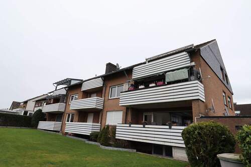 Außenansicht hinten - 3-Zimmer Dachgeschosswohnung in Hilter am Teutoburger Wald