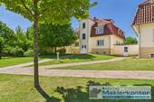 Fassadenansicht - Verlockende Hochparterre-Wohnung in der traumhaften Mecklenburgischen Seenlandschaft - Natur, Komfort und Ruhe