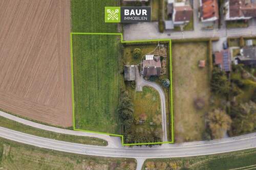 Luftbild - 5 Zimmer Einfamilienhaus in Bachhagel / Burghagel