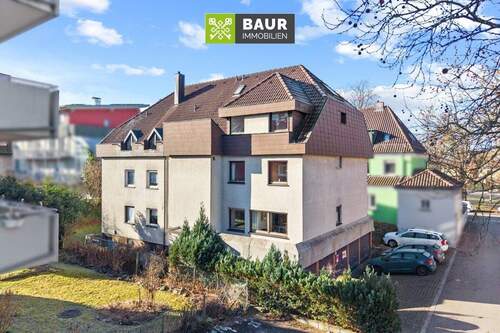 Luftbild - 1 Zimmer Mehrfamilienhaus, Wohnhaus in Weingarten