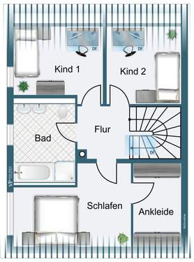 Dachgeschoss - 