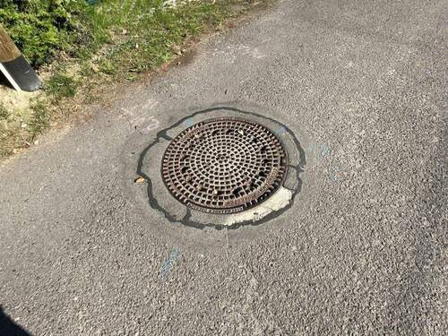 Kanal am Grundstück - 