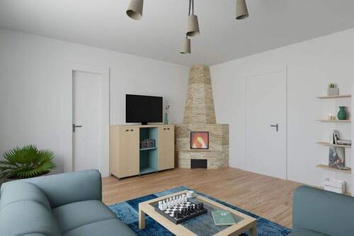 4- Visualisierung Wohnzimmer - 