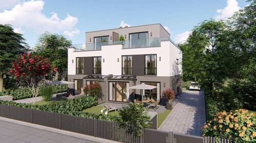 Hausansicht - Neubauprojekt bestehend aus drei Mehrfamilienhäuser, auch einzeln erwerbbar