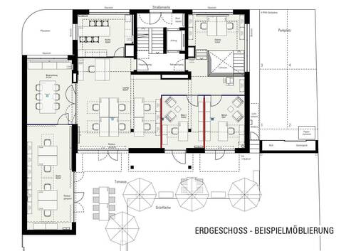 Möblierungsbeispiel - 