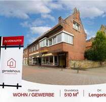 Reserviert! Investieren, entwickeln, profitieren! Wohn- und Geschäftshaus mit Potential! - Lengerich