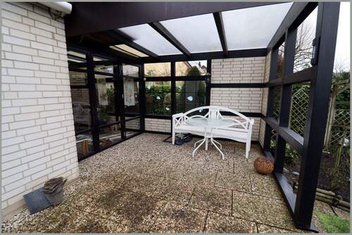 Terrasse m. Windfang - 