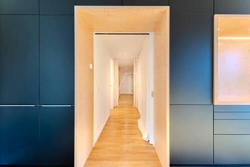 Blick von der Küche in den Flur - 