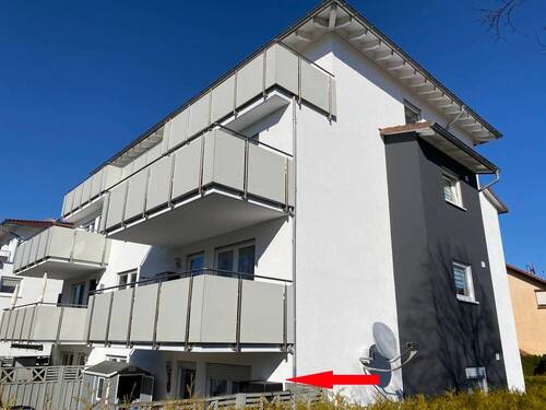 Lage Wohnung Bild - RESERVIERT - Erdgeschoss Wohnung mit Terrasse und Tiefgaragen Stellplatz