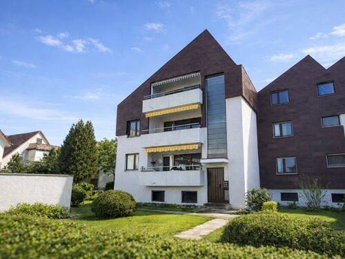 Sommerliche Visualisierung - Ihr neues Zuhause wartet - Sofort freie Eckwohnung mit West-Balkon und Einzelgarage