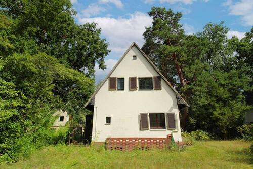 Außenansicht mit Garten (hinten) - 