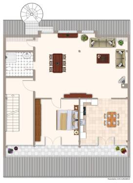 Hinterhaus 2. OG - Kann-Zustand - 